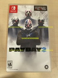 《今日快閃價》（中古二手）Switch NS遊戲 PAYDAY 2 收穫日2 Pay Day 2 美版英文版
