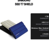 EL Samsung SSD Portable T7 Shield 1TB