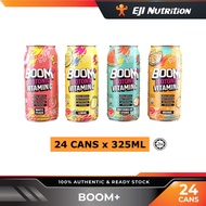 HAUSBOOM Boom+ Isotonic Vitamin C Drinks, 325ml x 24