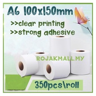 Thermal Roll A6 AIRWAY BILL STICKER SHIPPING LABEL ROLL THERMAL PAPER REFILL STICKER CONSIGNMENT NOTE