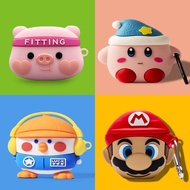 For Sony WF-1000XM5 Case Sony WF-1000XM4 Silicone Soft Case Cute Panda Piggy Cartoon Mario Sony WF-1