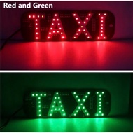 2-Color Changing TAXI Led Light, KIMBLADE Car Windshield TAXI Indicator Light