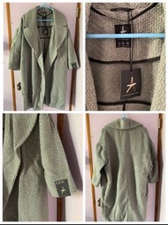 全新英國Atmosphere灰色長外套Brand New Atmosphere Long Jacket (size UK 10=M size)