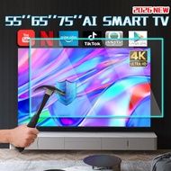 Smart TV 55 65 75INCH YouTube, Netflix, Disney+ & Local TV/WIFI HDMI Android Google play 4K UHD【In S