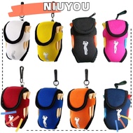 NIUYOU Waist Pack, Golf Training Golf Ball Accessories Golf Ball Bag,  Neoprene Golf Tee Bag