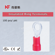 RV RVS RVL Ring Lug R Terminal Insulated Ring Terminal Crimp Connector Copper Lug Cable Lug