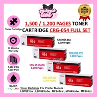 Full Set Original CRG054 CRG-054 CRG 054 CART054 CART-054 CART 054 054 Toner Cartridge for LBP621cw 