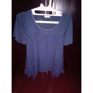 Preloved Blouse Top, Axes Femme brand, size M