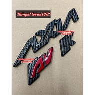 Emblem logo Perodua Axia AV emblem Axia X Emblem Axia carbon