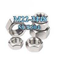 Hex Nut  304 Stainless Steel Hexagon Nut DIN934 / Hex Nut DIN934 | SUS 304 Stainless Steel Grade A2-