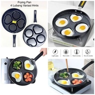 Jcm Teflon Pancake 4 Holes Non-Stick Frying Pan Egg Frying Pan