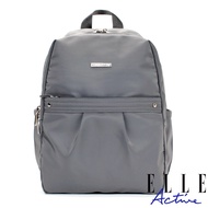 [ELLE Active] Intellectual Elegant Series-Backpack-Gray