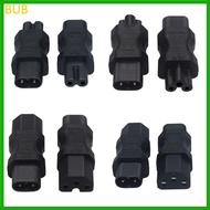 BUB Portable Male to Female C7 to C8 Adapter Power Cable Adapter Transfer Plugs ABS