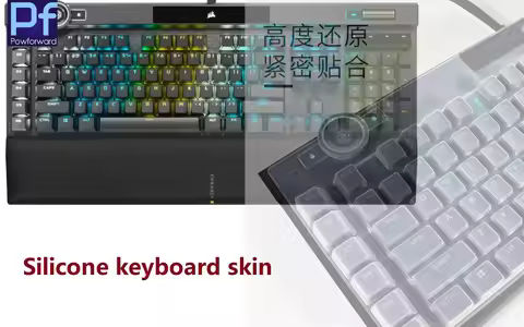 Mechanical Gaming Keyboard For Corsair K100 RGB Silicone mechanical Wireless Desktop keyboard Cover 