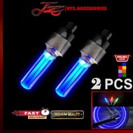 Dtz. 2Pcs WHEEL LED LIGHT PITO VAE WITH BATTERY | WATERPROOF Dma27 Motorcycle Bike Ebike