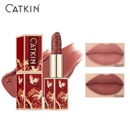 CATKIN Rouge Lipstick Matte Lipstick Waterproof Satin Nourish Moisturizing Semi-Matte Lipstick