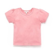 澳洲Purebaby有機棉女童裝上衣2T-5T 粉紅色