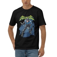 Dc Comics Nightwing Logo Popular Cotton Tshirt For Men