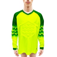 TAIKMD Boys Padded Goalie Long Sleeve Shirt Kids Goalkeeper Jersey Training Football Soccer Uniform 