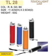 TOUCH LIGHT LED TL28 / Doorgift / Souvenir / Gifts / Event / Hadiah / Cenderahati / Cenderamata