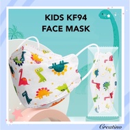 KF94 / KN95 Korean Style Kid Face Mask, 3D Fish Shaped Design Ear Loop Disposable Face Mask