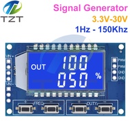 1Hz-150Khz Signal Generator PWM Board Module Pulse Frequency Duty Cycle Adjustable Module LCD Displa