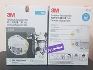 3M 8210  N95  (ของแท้) หน้ากากป้องกันฝุ่น ละออง (20 ชิ้น/กล่อง) (ส่งฟรี)