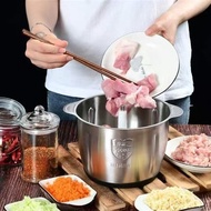 【SG Preferred】 meat grinder[SG stock/24-hour shipping] Meat grinder household 2L 3L stainless steel 