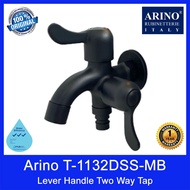Arino T-1132DSS | T-1132DSS-MB Lever Handle Two Way Tap. Stainless Steel 304. Satin and Matt Black F
