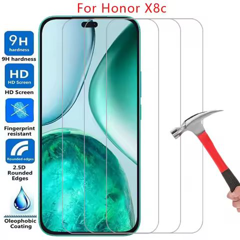 phone case for huawei honor x8c tempered glass on honorx8c 4g 5g x 8c 8 x8 c xc8 8xc c8x back cover 