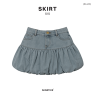 Nineties Design : Jean Collection Skirt กระโปรงยีนส์ รุ่น Sis