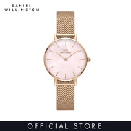 Daniel Wellington Petite 28/32mm Melrose Rose gold Mother of Pearl Dial Watch - Watch for women - Women's watch - Fashion watch - DW Official - Authentic