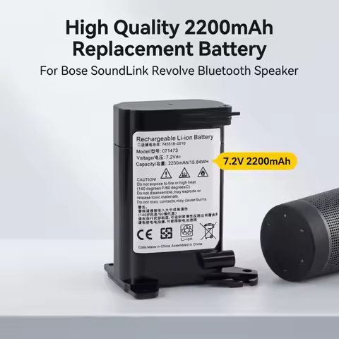 071471 071473 Battery 7.2V 2200mAh For Bose SoundLink Revolve Speaker High Quality Bluetooth Speaker