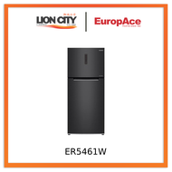 EuropAce ER5461WGM 450L Deluxe Top Mount Fridge (3 Ticks) (Pre-Order) ER 5461W