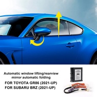 สำหรับโตโยต้า GR86 Subaru BRZ 2021-2024กระจกไฟฟ้ารถยนต์ม้วนขึ้นใกล้หน้าต่างอัตโนมัติอุปกรณ์เสริมรถยน