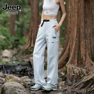 JEEP SPIRIT 2025บางทันสมัยเหมาะกับทุกเพศกางเกงลำลองกางเกงลำลองฤดูร้อน