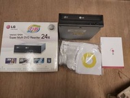 (二手零件機) LG Super Multi DVD Rewriter 24x 燒碟機 GH24NS50