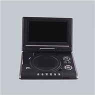 Portable DVD Player 7.8 Inch TV Home Car DVD Player Portable HD VCD CD MP3 HD DVD Player USB SD Cards RCA Portable Cable Game 16:9 Rotate LCD Screen