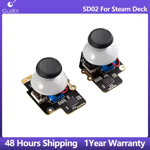 Gulikit SD02 Electromagnetic Joystick Module For Steam Deck No Drifting Hall Effect Sensing Joystick