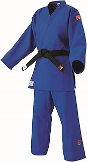 Kuzakura Judo 3YF JNF3YF Judo Clothes, Top and Bottom Set, Blue, YF Body, New IJF Standards Certifie