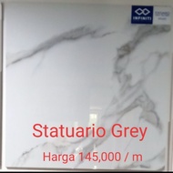 Lantai Granit Gloss 60X60/Granite Tile /Statuario Grey 1