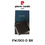 Pierre Cardin (ปีแอร์ การ์แดง) กระเป๋าธนบัตร กระเป๋าสตางค์เล็ก  กระเป๋าสตางค์ผู้ชาย กระเป๋าหนัง กระเป๋าหนังแท้ รุ่น PWJ901-D  พร้อมส่ง ราคาพิเศษ