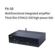 Brzhifi PA-50 200WX2 High Power Bluetooth Karaoke Fever Thick Film Amplifier U Disk Playback HIFI Karaoke Machine Home