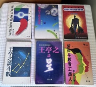 絕版珍藏《紫微斗數趨吉避凶法》《紫微斗數看錢財》《紫微斗數看工商人》慧心齋主著 。《王亭之談斗數》《紫微斗數星曜總談 王亭之談星》王亭之著。《從紫微斗數看移民與財運婚姻》附自起命盤簡易安星法，浮月齋著
