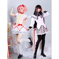 Puella Magi Madoka Magica Cosplay Costumes Kaname Madoka Akemi Homura Cos combat Uniform Costume Wig Anime Merch