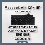 A2681 A2941 A3114 A3113 A3240 A3241 Air Keyboard Module Traditional US