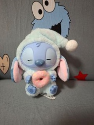 迪士尼 Stitch 睡衣造型連甜甜圈毛公仔