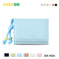 MIMISO Wallet For Woman Leather Korean Fashion Multi-Slot Card Holder Purse Short Wallet DX-H24
