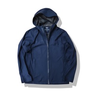 Uniqlo Navy Blues Blocktech 3D Cut Hooded Parka Jacket(M) มือสอง รอบอก 43”