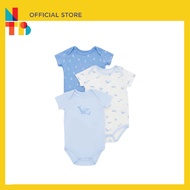 Not Too Big Whaley Bamboo Bodysuit 3 Pack